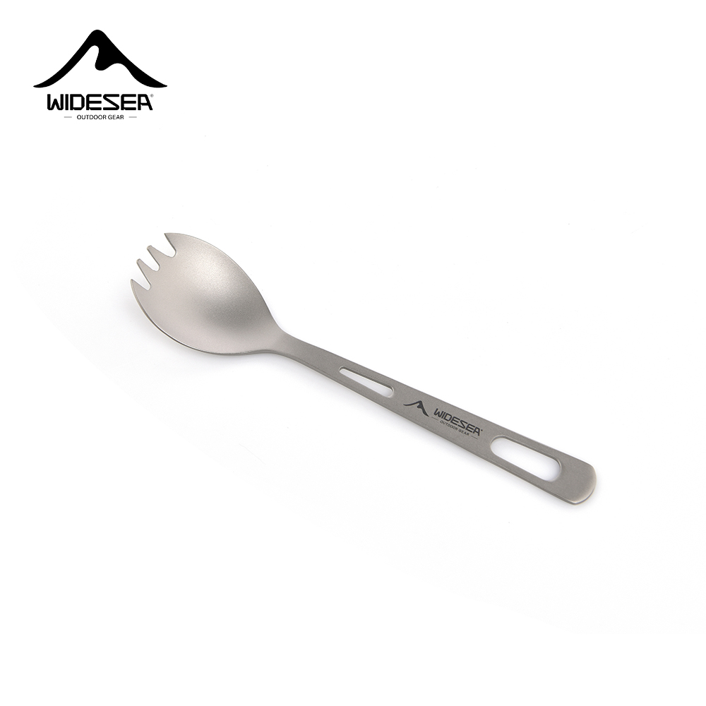 Home Cooking Set - Widesea Camping Cooking Set Spork Titanium