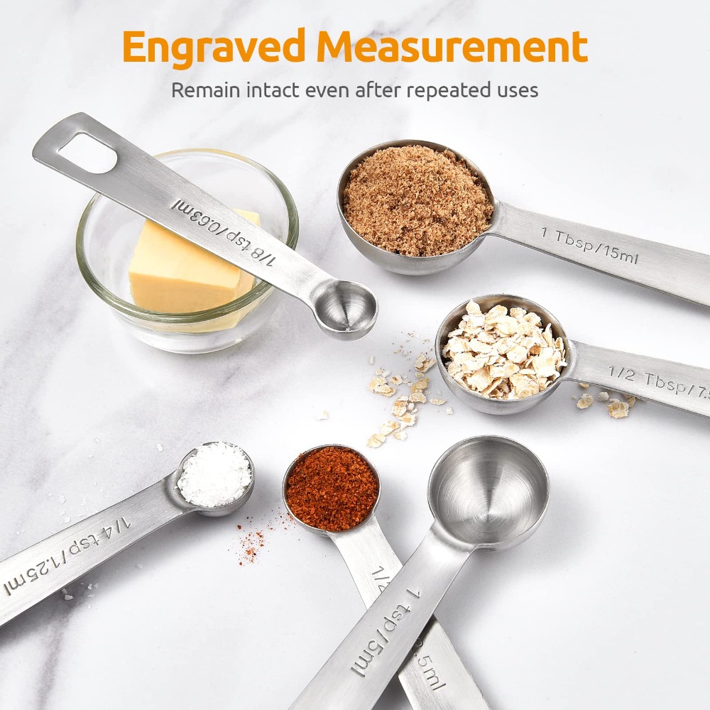 6pcs/set Food-grade Stainless  - огляд і ціна Home Cooking Set