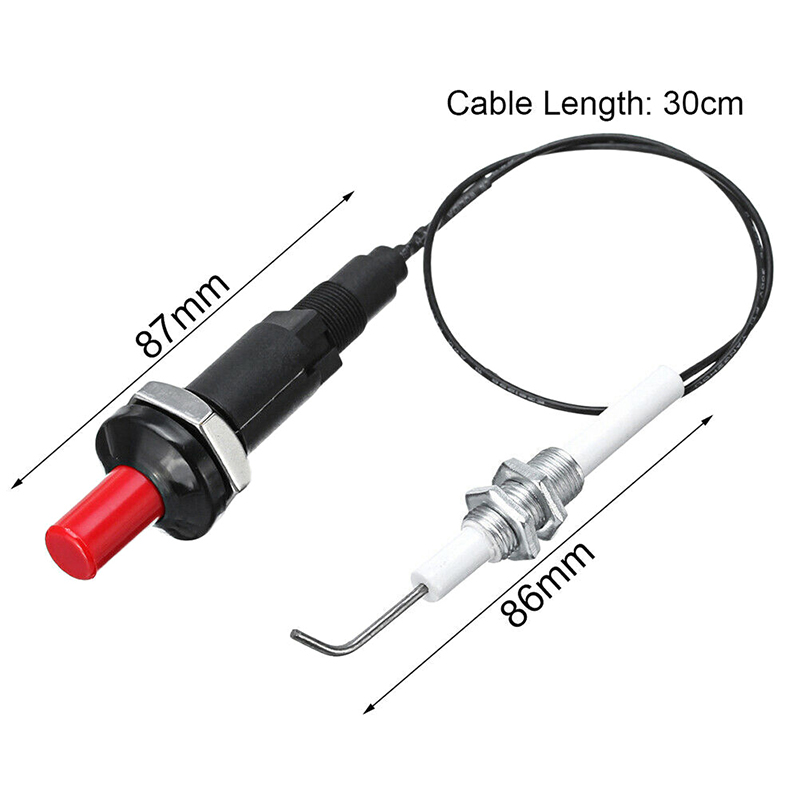 Push Button Piezo Ignitor With - огляд і ціна Home Cooking Set