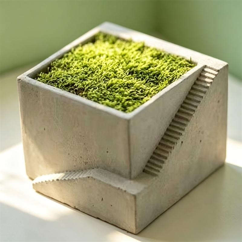 Square Stairs Shape Succulent  - огляд і ціна Tagine Clay Pot