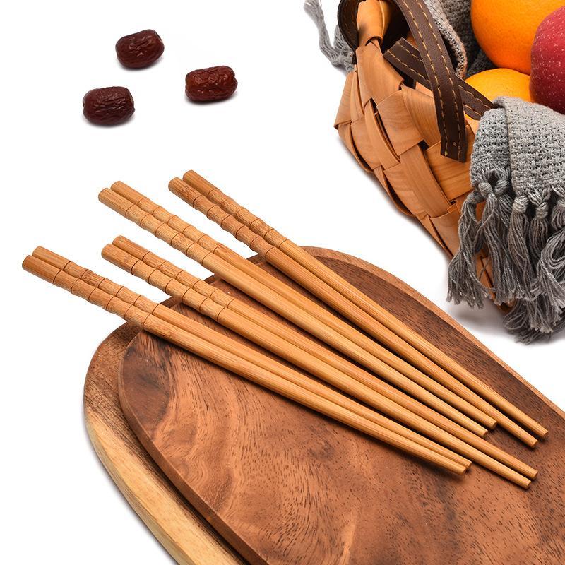 H 1 Pair Natural Bamboo Chopst - огляд і ціна Home Cooking Asian