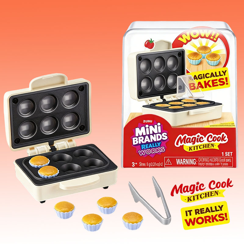 ZURU Mini Brands Magic Cook Ki - огляд і ціна Home Cooking Set