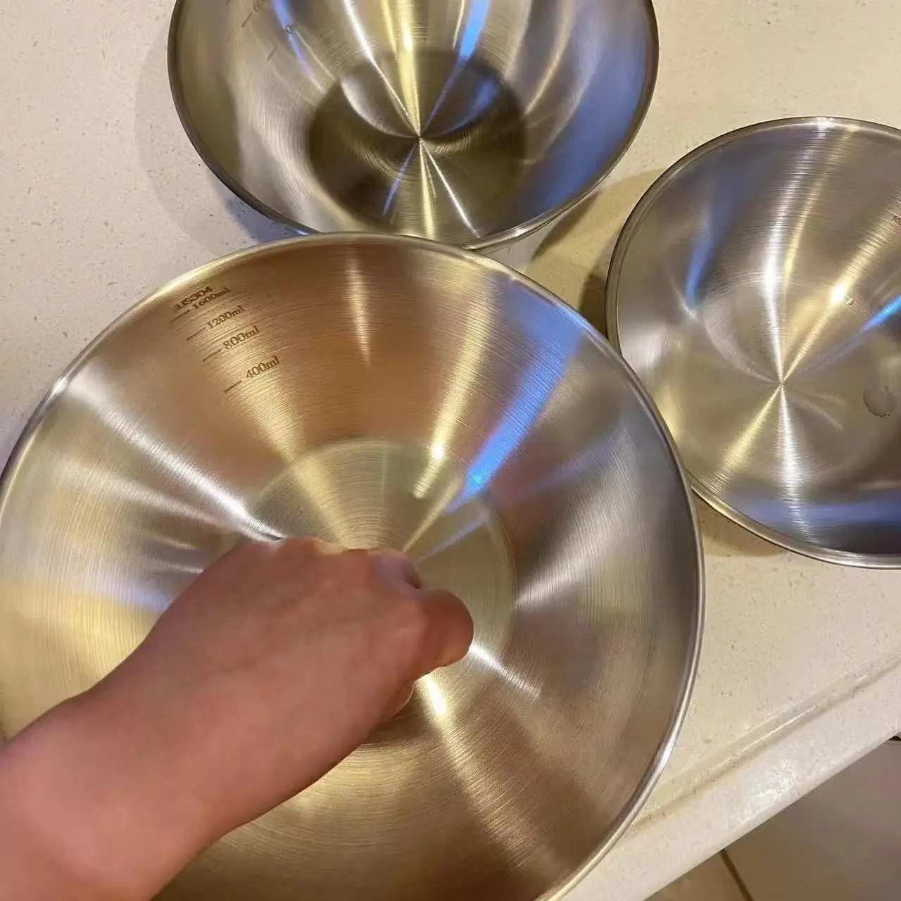 1-3 Stainless Steel Bowl Set W - огляд і ціна Home Cooking Set