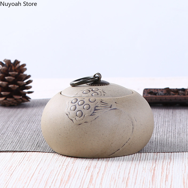 Tea Caddy Ceramic Purple Clay  - огляд і ціна Tagine Clay Pot