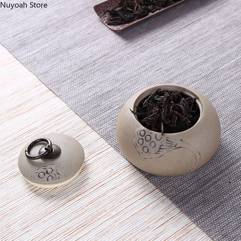Tea Caddy Ceramic Purple Clay  - огляд і ціна Tagine Clay Pot