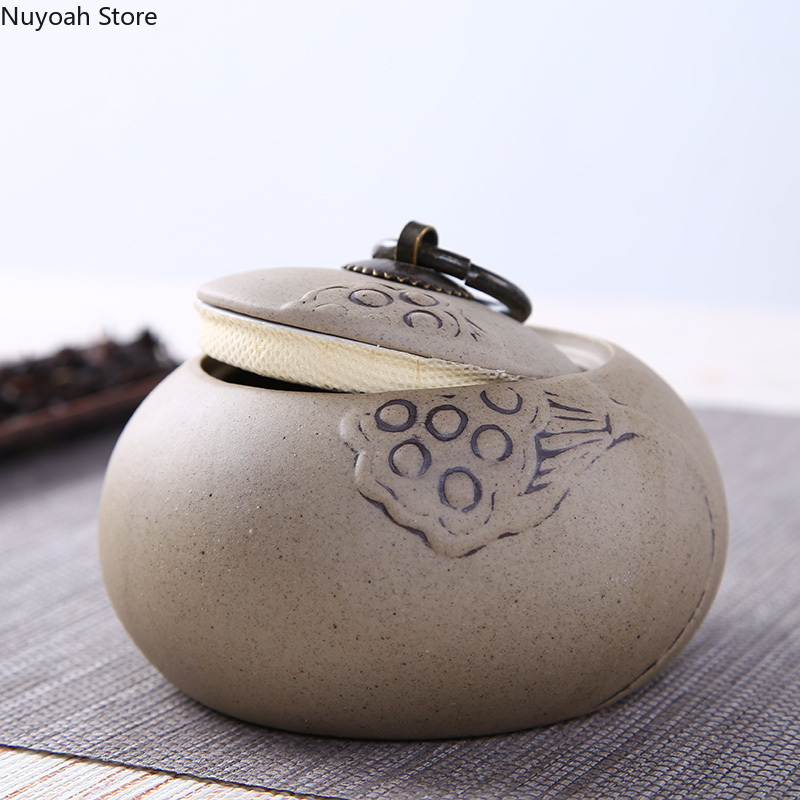 Tea Caddy Ceramic Purple Clay  - огляд і ціна Tagine Clay Pot