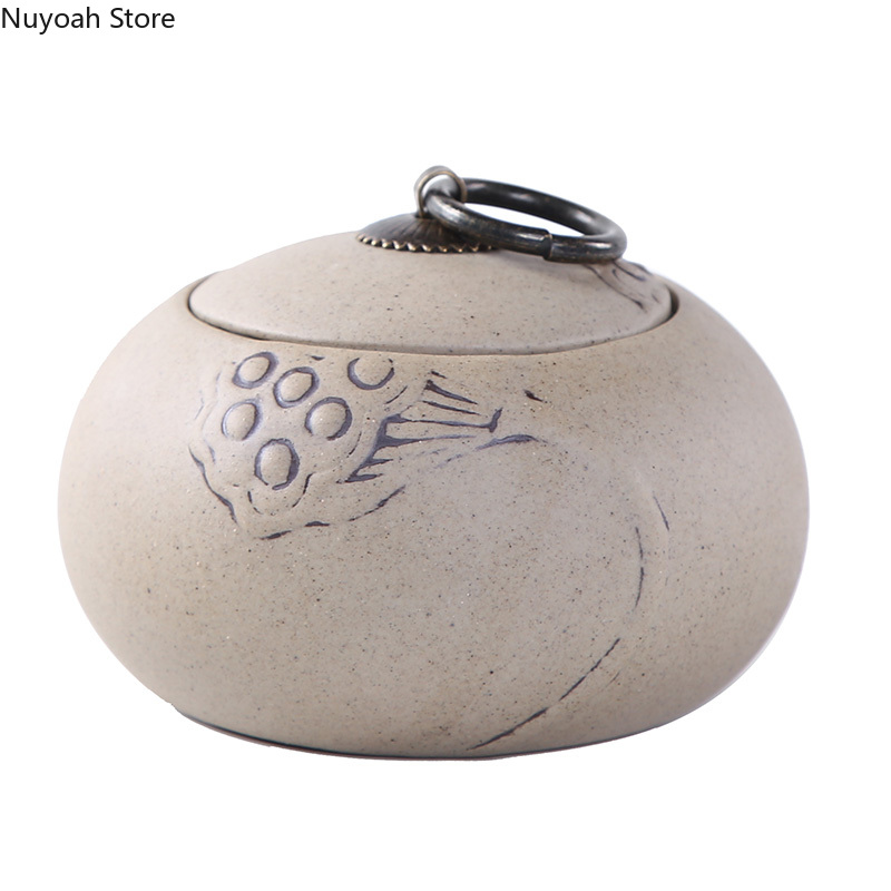Tea Caddy Ceramic Purple Clay  - огляд і ціна Tagine Clay Pot