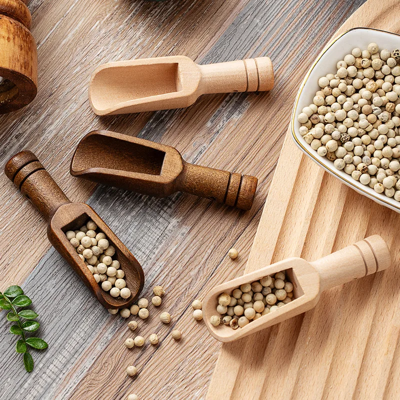 2/5PCS Wooden Coffee Scoop Set - огляд і ціна Home Cooking Set