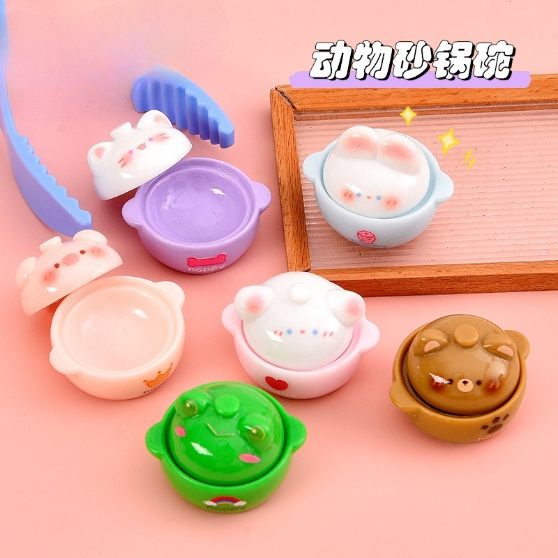 6PCS Animal Clay Pot Resin Cha - огляд і ціна Tagine Clay Pot