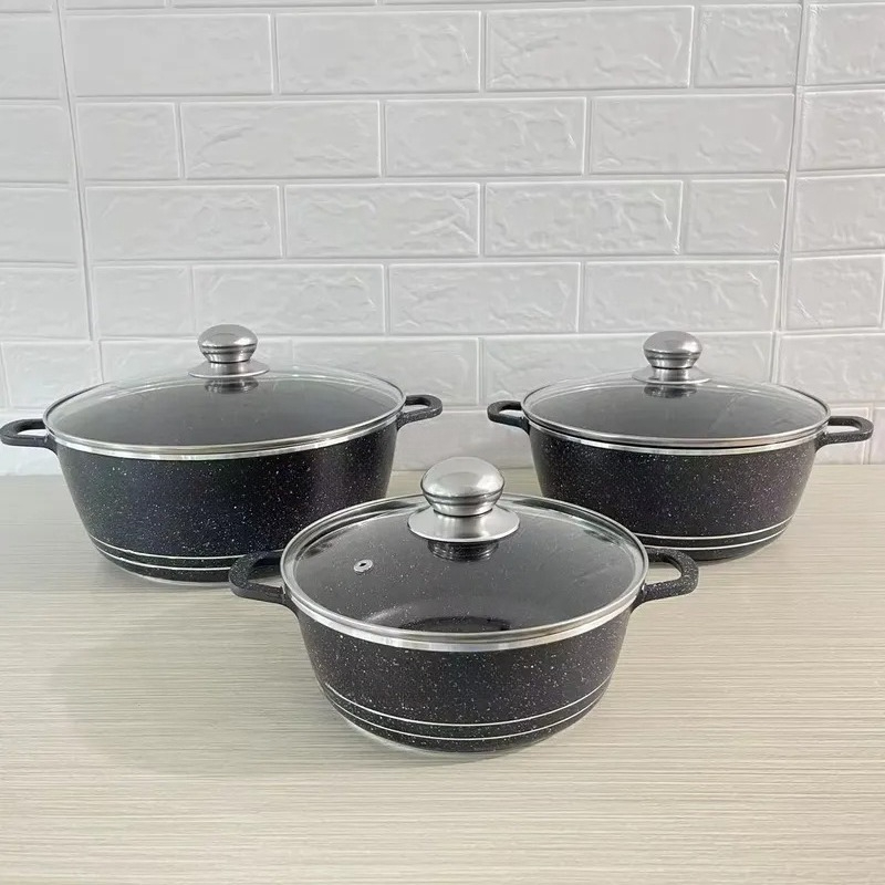 JMZ Cookware Set Granite Cooki - огляд і ціна Home Cooking Set