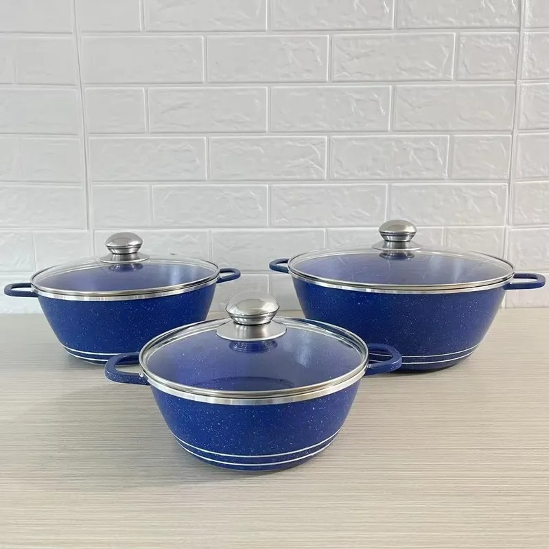 JMZ Cookware Set Granite Cooki - огляд і ціна Home Cooking Set