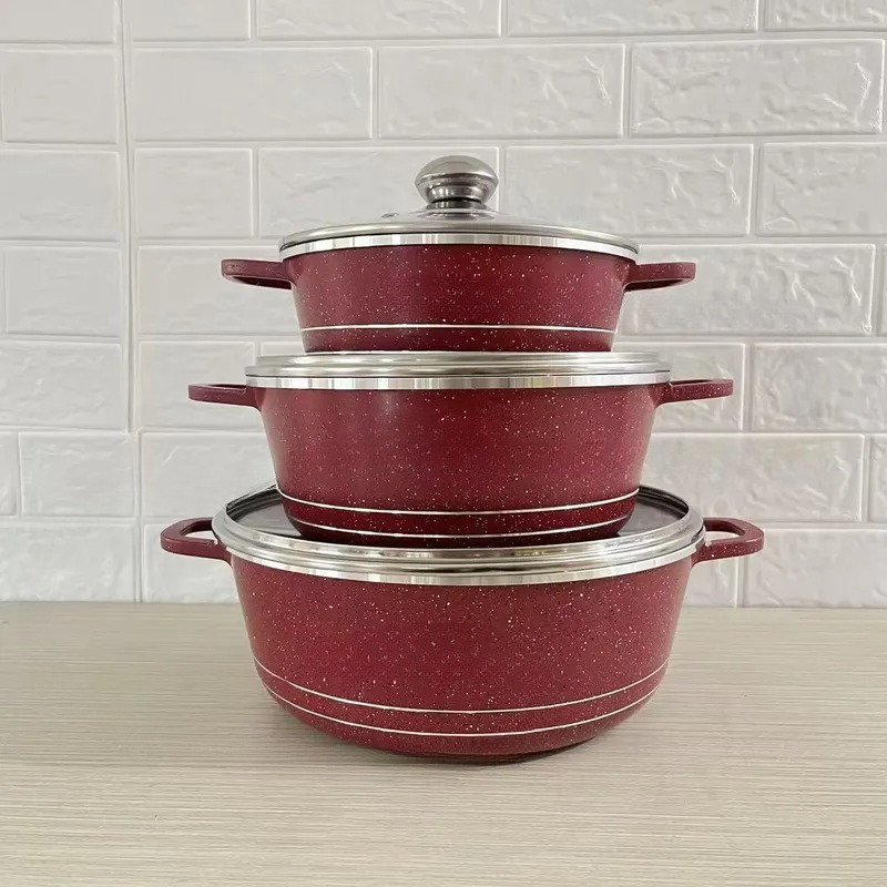 JMZ Cookware Set Granite Cooki - огляд і ціна Home Cooking Set