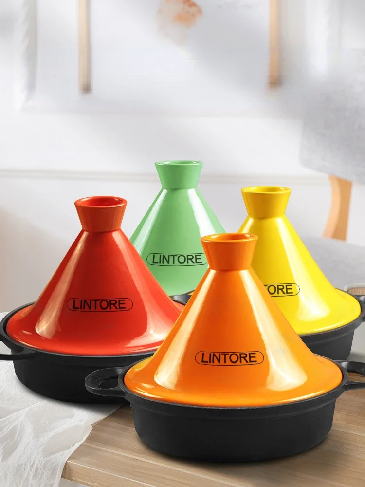 26cm Moroccan Cast Iron Pot Hi - огляд і ціна Tagine Clay Pot