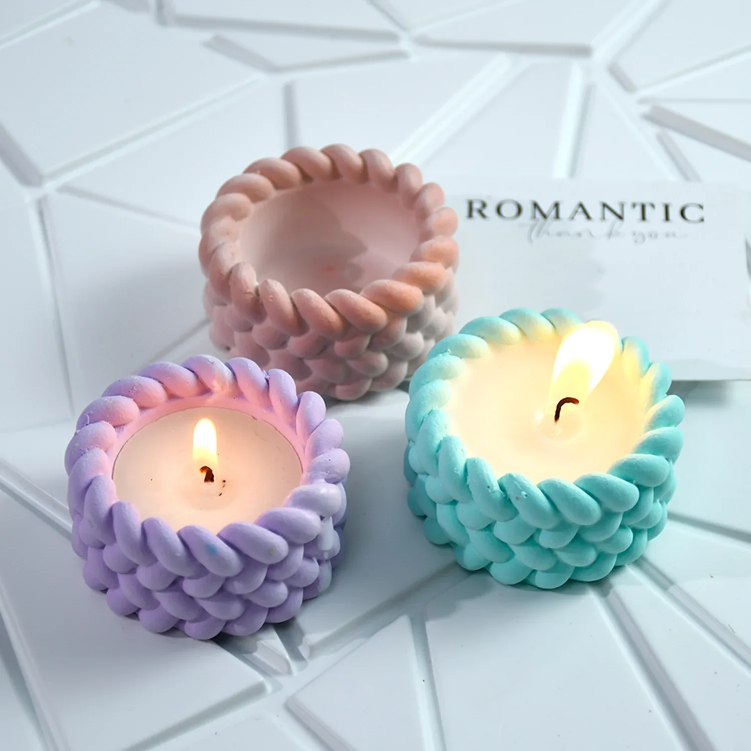 Hemp Rope Candle Cup Silicone  - огляд і ціна Tagine Clay Pot